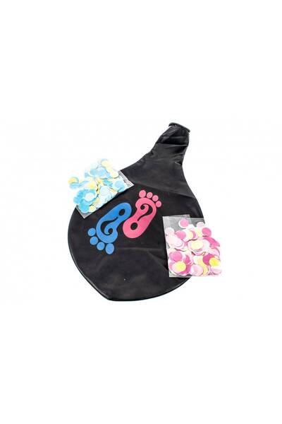 OEM Latex Balloon Boy Or Girl With Pink And Blue Sole