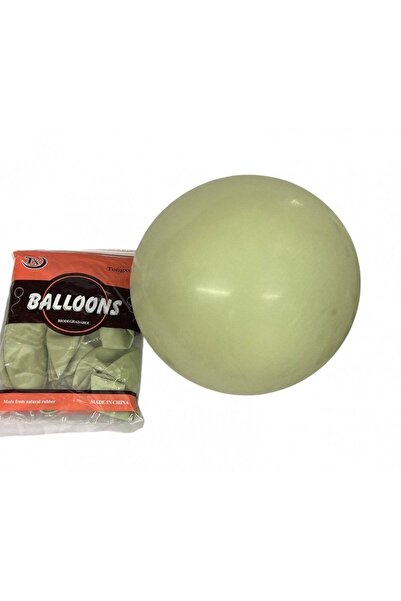 OEM Baloane 10/set-45cm Olive Deschis Mat