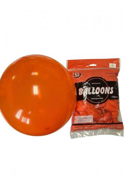 OEM Balloons 100/Set 12" Electric Orange Matte