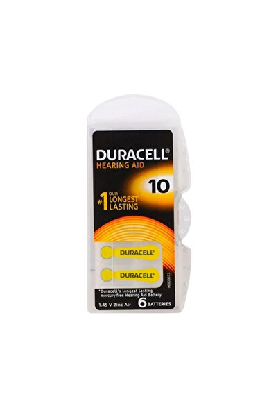 Epilons Number 10 Batteries, 6-Pack