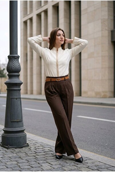 hies Women's Palazzo Double Wrinkle-Resistant Fabric New Season