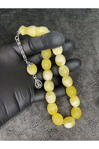 Mos Tespih Şak Şak Maskot Beirut Drop Amber High-End Prayer Beads