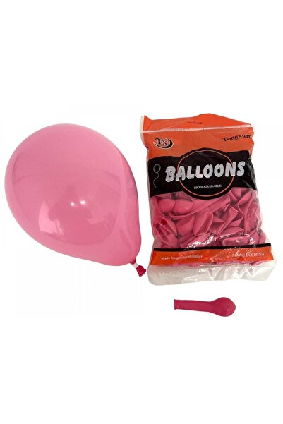 OEM Matte Colored Latex Balloons 100/Set Dark Pink 5"