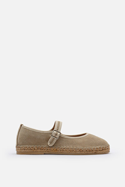 Bestyle Diana Mary Jane Genuine Leather Espadrille