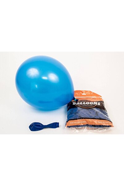 OEM Matte Colored Latex Balloons 100/Set Blue