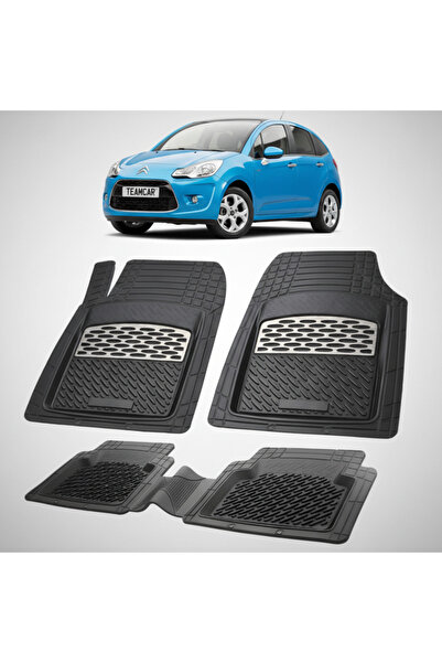 TEAMCAR Πατάκια Μοκέτας Citroen C3 Hatchback 5 Πόρτες Gen2 Συμβατά 2010-2016 ...