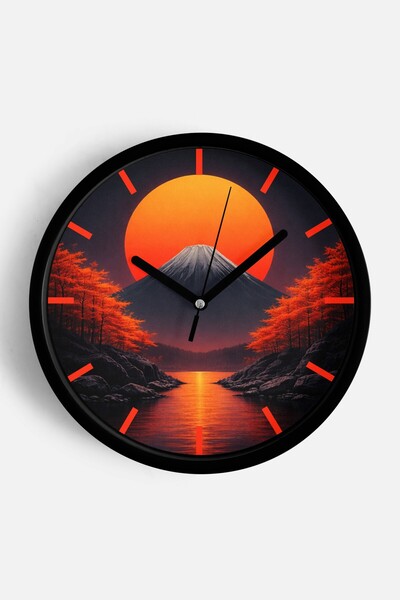 JHAAR Αφηρημένο - Μποέμ - Φύση - Μοντέρνο ρολόι τοίχου με θέα στη θάλασσα - 3...