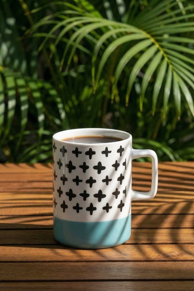 ACAR Anna Porcelain Mug Green - 385 ml