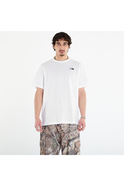 THE NORTH FACE Ανδρικό λευκό μπλουζάκι Evolution Simple Dome (NF0A8CZ2FN41)