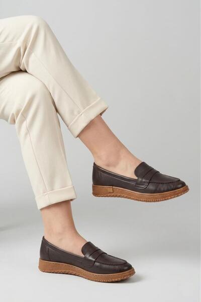 PİSAGOR Ps-235 Women's Genuine Leather Orthopedic Casual Shoes