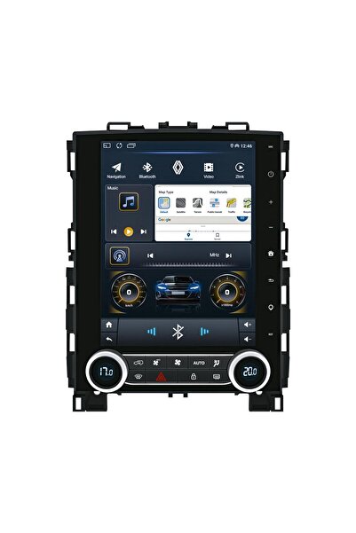For-X XA-501 MEGANE 4 TESLA MULTİMEDYA FAZ1 FAZ2 TÜM PAKETLER UYUMLU 4/64 8 ÇEK.