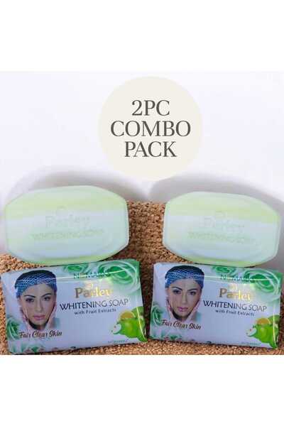 PARLEY صابون تفتيح البشرة بدون علامات مع خلاصة الفواكه - قالب تنظيف عميق للوج...