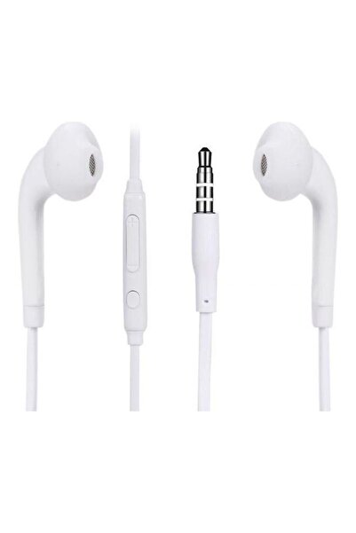 Generic Stereo Wired In-Ear Earphones For Samsung Galaxy S7/S7 White