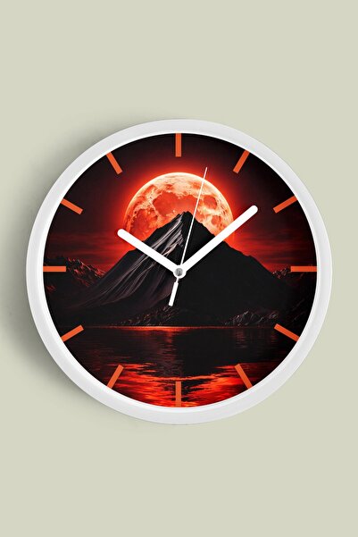 JHAAR Αφηρημένο - Μποέμ - Φύση - Μοντέρνο ρολόι τοίχου με θέα στη θάλασσα - 2...