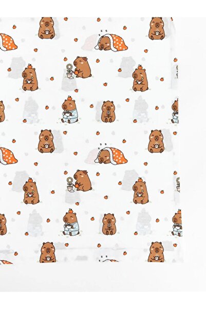 LC Waikiki Mixed Animal Print Single Duvet Cover Set (S6)