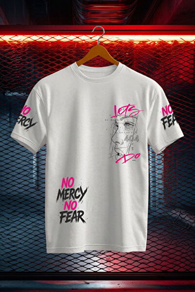 MODEX STYLE Premium 100% Cotton White Special Design Graphic Printed Unisex T...