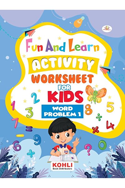 PHINDBOOKS Fun And Learn Activity WORKBOOK For Kids Word Problem 1