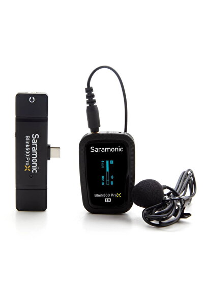 Saramonic Kit microfon wireless Blink500 ProX B5, 1x Receptor cu USB-C, 1x Tr...