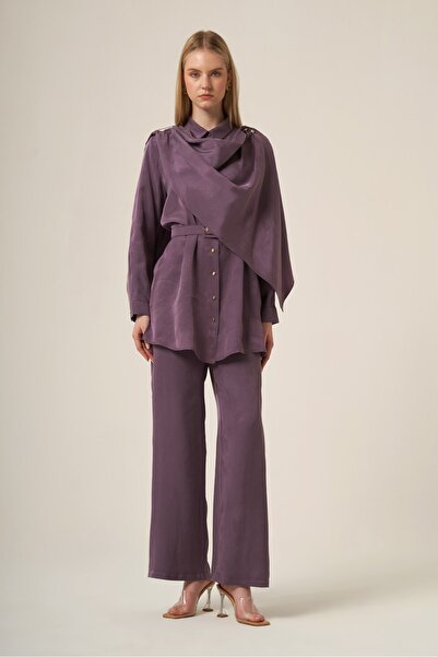 FTZ WOMEN Γυναικείο Σετ Μεταξωτό Kupra Δαμασκηνί 31355