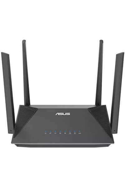 ASUS Router Wireless RT-AX52 AX1800, 300/867/575/1201 Mbit, 1xWAN, 3xLAN, Negru