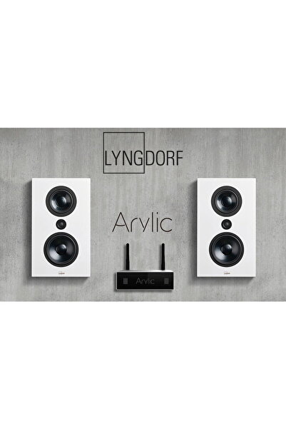 LYNGDORF Sistem Stereo 200W cu boxe FR-1 + Amplificator cu streamer 24bit / 1...