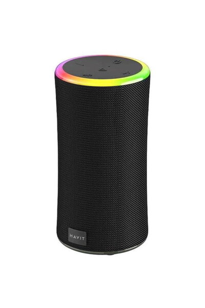 Havit Boxa portabila, Havit, SK833BT, 2x10W, IPX6, 200x102x102mm, Negru