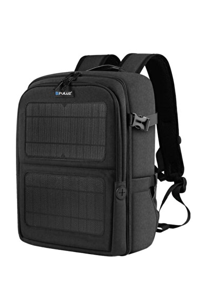 PULUZ Rucsac foto impermeabil cu panouri solare PU5018B pentru camera video s...