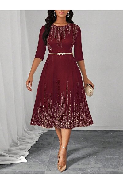 Iuliashop Dinna Grena Midi Dress - L