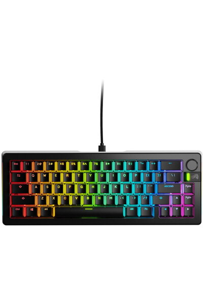 Glorious Tastatura mecanica GMMK 3 PRO, Fox Switches, 66 taste, USB, Cu fir, ...