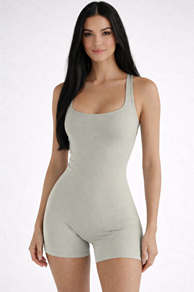 Shapelyn Deep Back Cut, Flexible, Comfortable, Body-Fitting Jumpsuit