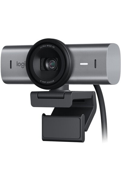 logitech Cameră Web MX Brio, 4K/30fps, Ultra HD, Focus automat avansat, Obtur...