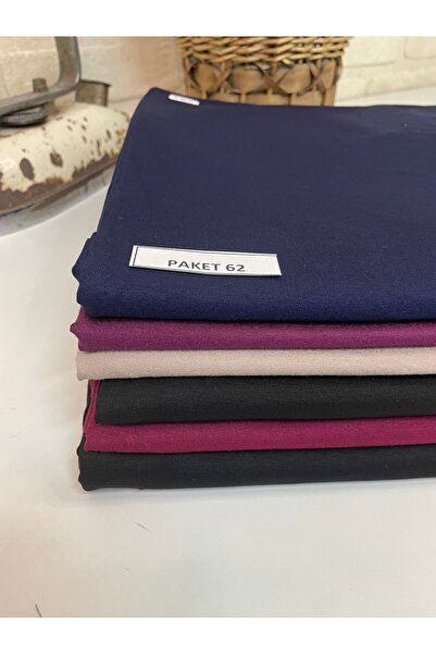 EGE DESIGN Viscon Lyc Combed Cotton 6 Color Packages Total 9.50 /11.00 Meters