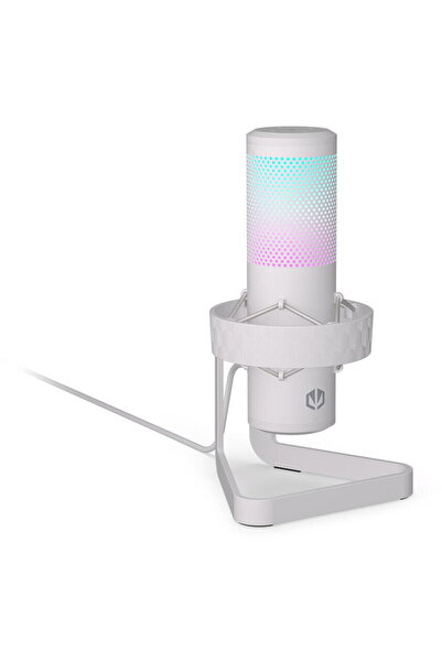 Endorfy Microfon Axis Streaming EY1B007, 1x mufă de 3,5 mm, 1x USB-C, Alb