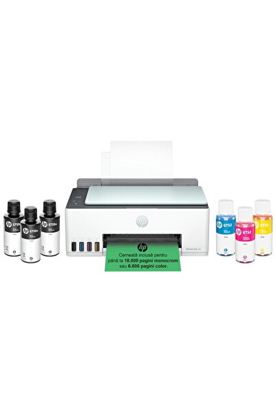 HP Imprimanta multifunctionala Smart Tank 582, color inkjet, USB, Wireless, A...
