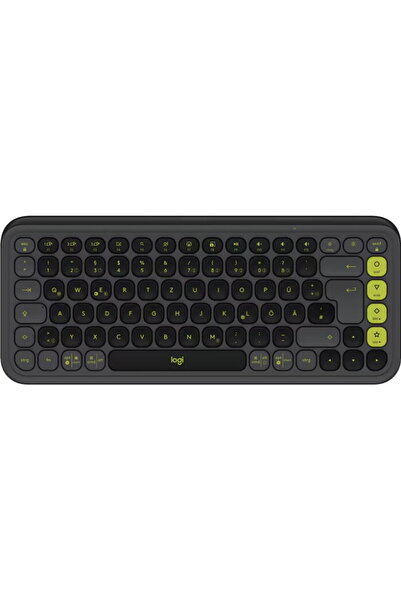 logitech Tastatura Pop Icon Keys, Bluetooth, Layout US, Negru