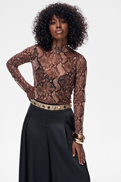 Blue Shadow Women's Turtleneck Esen Caramel 40/42