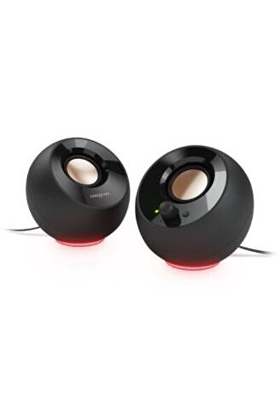 Creative Company Boxe Creative Pebble SE RGB, USB-C, Negru