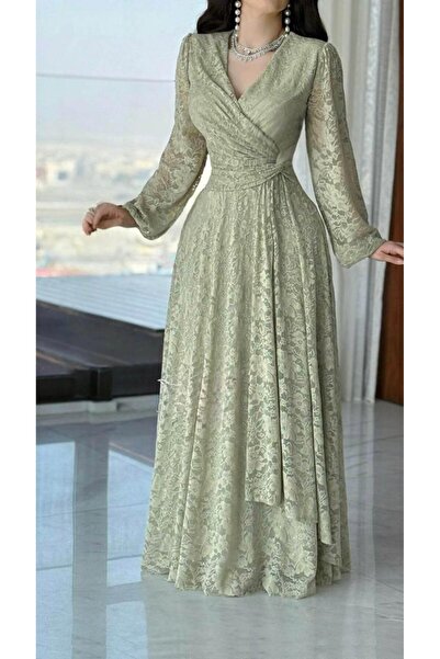 STYLENOVA Soft Evening Dress with Cinched Waist