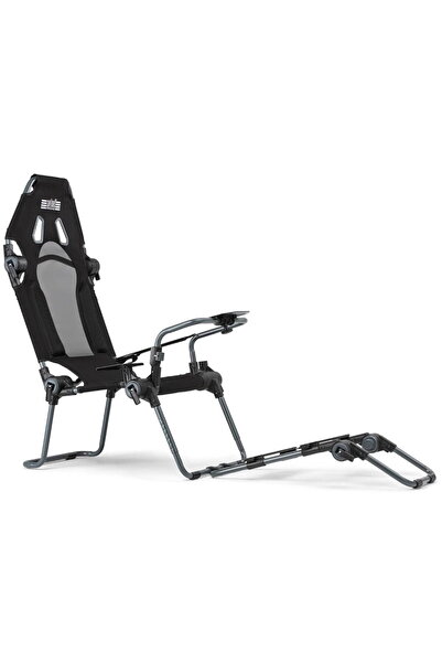 Next Level Racing Scaun de gaming F-GT LITE, metalic, textil, gri, 175x60x45cm