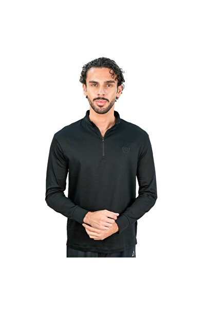 Giordano Men's Regular Liquid Touch Half-Zip Tee
