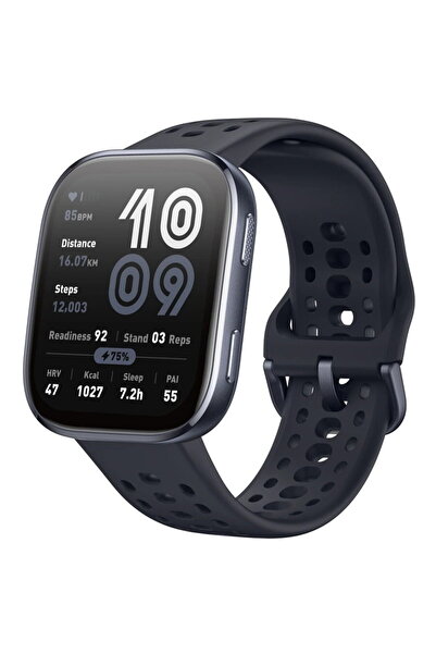 Amazfit Ceas inteligent Bip 6, 1.97 inch, Bluetooth, rezistent la stropi, uni...