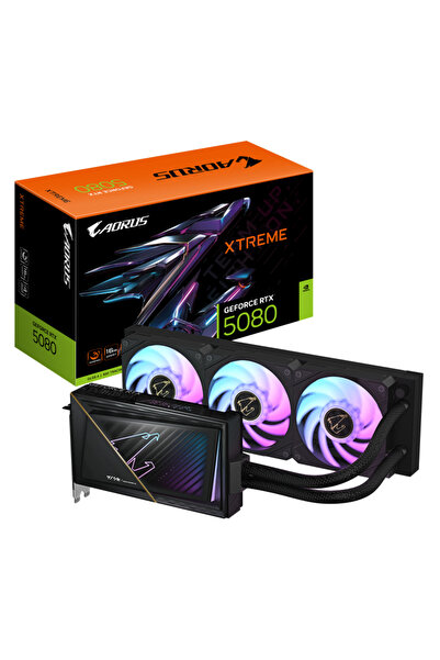 Gigabyte Placă grafică AORUS GeForce RTX 5080 XTREME WATERFORCE 16GB GDDR7