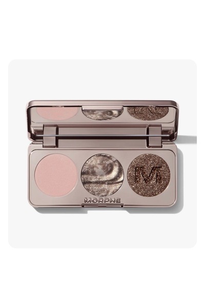 Morphe Trophy Wife Trio 3’lü Far Paleti Platinum Bombshell