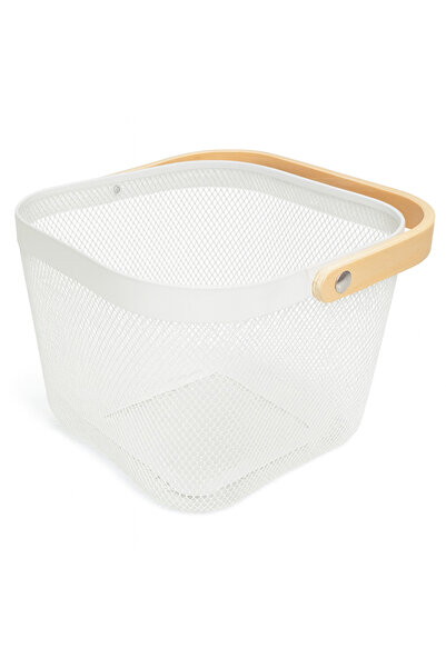 Heinner Καλάθι με λαβή Ρίσα Λευκό