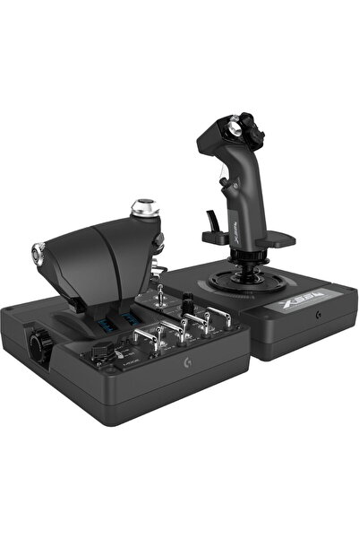 logitech G G X56 Hotas Negru USB 2.0 Simulator de zbor Analog/ Digital PC-ul
