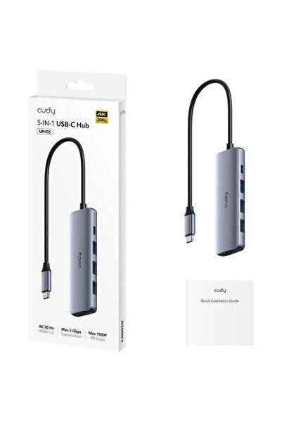 cudy 5-In-1 Usb-C Hub With 4K Hdmi