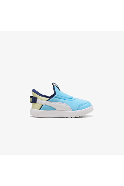 Puma Courtflex V3 Sliptech Çocuk Mavi Spor Ayakkabı
