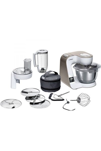 Bosch Robot de bucatarie MUM5xW20, 1000W, 7 trepte de viteza + Pulse, 3D Plan...