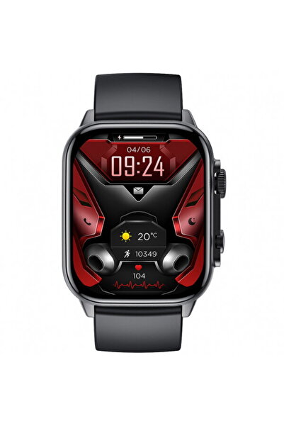 XO Design Smartwatch J9, 1.95 inch, Negru