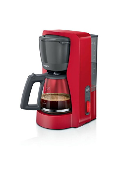 Bosch Cafetiera My Moment TKA3M134, 1.37 l, cana sticla, sistem antipicurare,...